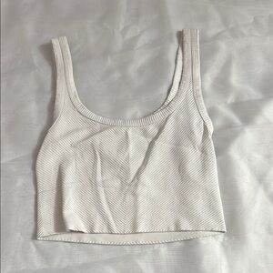 Nikibiki Ivory Ribbed Top